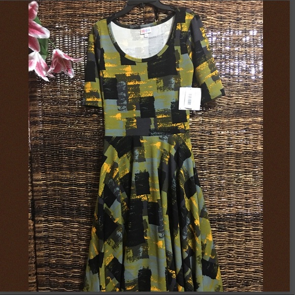 LulaRoe Nicole Dress NWT Size XS - Picture 3 of 8